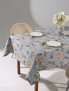 Скатерть Этель Yellow poppies 149×180 см, 100% хлопок, репс 210 г/м² - Фото 2