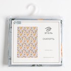 Скатерть Этель Yellow poppies 149×180 см, 100% хлопок, репс 210 г/м² - Фото 5