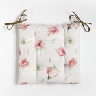 Подушка на стул «Этель» Tenderness, 42×42 см, белая - Фото 5