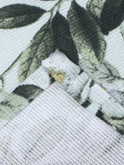 Шторы для кухни Доляна Apple flowers, 146×180 см - 2 шт., подхваты - 2 шт., 100% хлопок, 164 г/м² - Фото 5