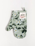 Прихватка варежка «Доляна» Jasmine, 20×28 см, рогожка, хлопок 100%, 164 г/м² - Фото 4