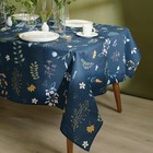 Скатерть «Доляна» Twilight forest, 146×180 см, 100% хлопок, рогожка 164 г/м² - Фото 7