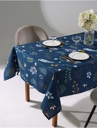 Скатерть Доляна Twilight forest 146×250 см, 100% хлопок, рогожка 164 г/м² - Фото 1