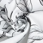 Шторы для кухни Доляна Plant leaves 146×180 см - 2 шт., подхваты - 2 шт., 100% хлопок, 164 г/м² - Фото 6