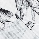 Шторы для кухни Доляна Plant leaves 146×180 см - 2 шт., подхваты - 2 шт., 100% хлопок, 164 г/м² - Фото 7