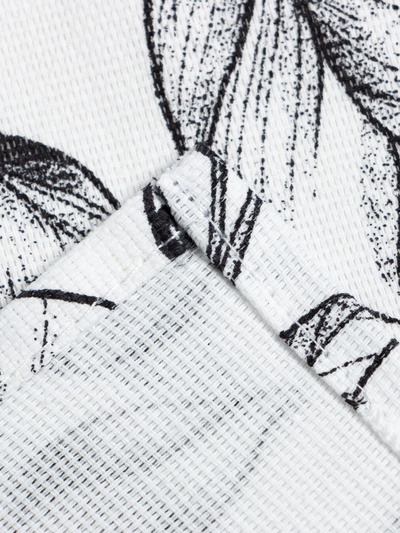 Шторы для кухни Доляна Plant leaves 146х180 см - 2 шт, подхваты - 2 шт, 100% хлопок, 164 г/м2