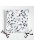 Подушка на стул «Доляна» Plant leaves, 42×42 см, белая - Фото 7