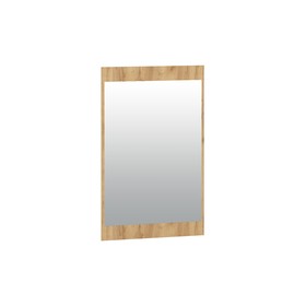 Зеркало навесное Нортон, 750х20х1180, Дуб крафт золотой