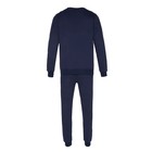 Костюм мужской (свитшот, брюки), цвет тёмно-синий, размер 46 (М) - Фото 8