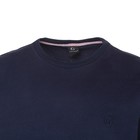 Костюм мужской (свитшот, брюки), цвет тёмно-синий, размер 52 (2XL) - Фото 6