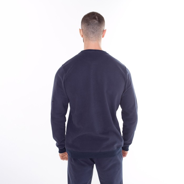 Костюм мужской (свитшот, брюки), цвет тёмно-синий, размер 50 (XL) 59114