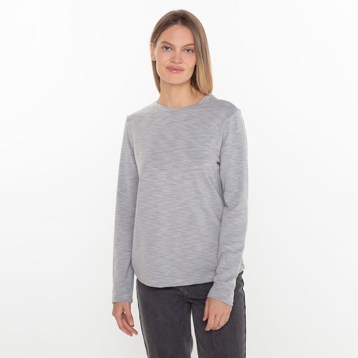 Джемпер женский, цвет серый меланж, размер 42-44 (М) 59120