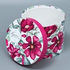 Набор шляпных коробок 5 в 1, упаковка подарочная, «Цветочный сад», 13 х 14 ‒ 19.5 х 22 см - Фото 9