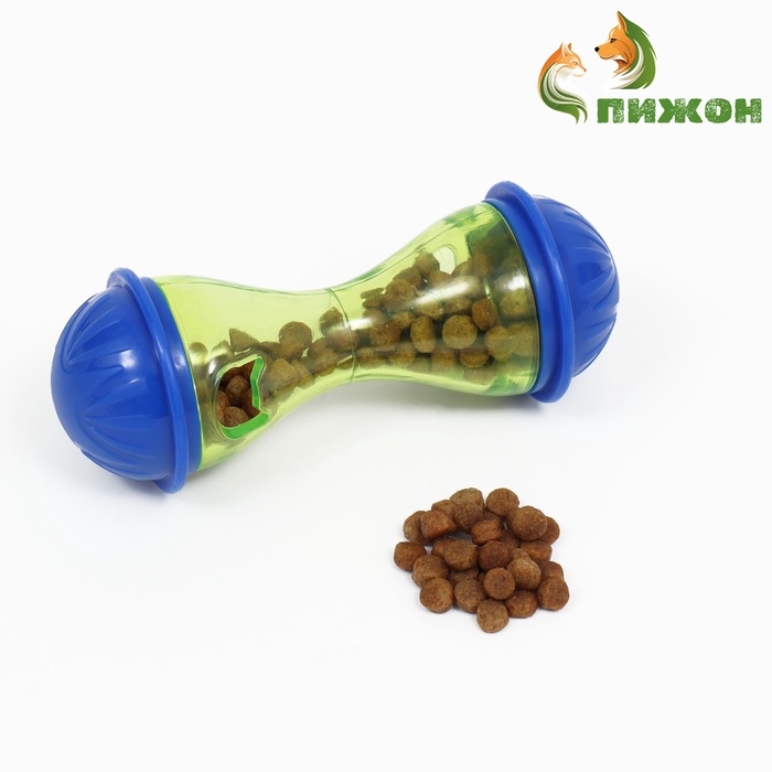 

Игрушка под лакомства "Бесконечность" 11 х 4,5 см, синяя/жёлтая