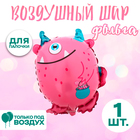 Воздушный шар фольгированный 14" «Монстрик-циклоп», фигура, для палочки - Фото 1