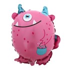 Воздушный шар фольгированный 14" «Монстрик-циклоп», фигура, для палочки - Фото 3