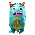 Воздушный шар фольгированный 14" «Добрый монстрик», фигура, для палочки - Фото 3