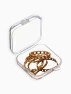 Подставки для украшений с крышкой «QF. Футляр», 3.5×3.5×2 см, прозрачная - Фото 2