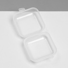 Подставки для украшений с крышкой «QF. Футляр», 3.5×3.5×2 см, прозрачная - Фото 5