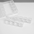 Подставка под украшения QF с футлярами 28 мест, 17×11×2.5 см, прозрачная - Фото 5