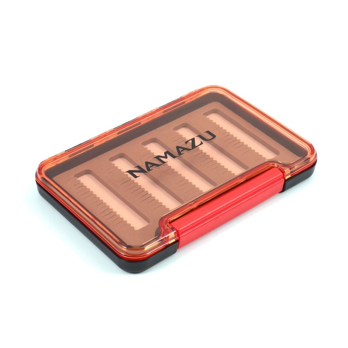 Коробка для мормышек и мелких аксессуаров, Namazu Slim Box, тип A, 137 х 95 х 16 мм - Фото 1