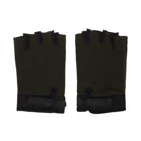 Перчатки 'СИБИРСКИЙ СЛЕДОПЫТ', зеленые, без пальцев, размер XL