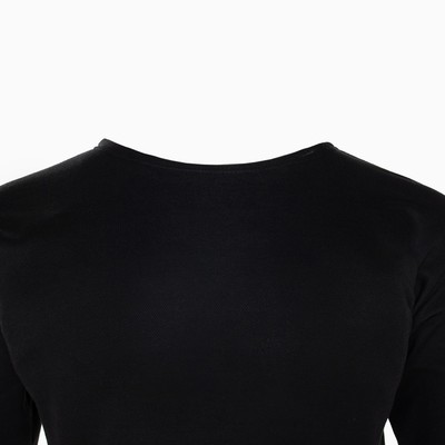 Термобелье мужское (джемпер, кальсоны) НАЧЁС, цвет чёрный, размер 52-54