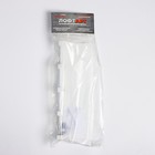 Полка с крючками «Лофт Арт», 35×10×6,5 см, цвет белый - фото 25273232