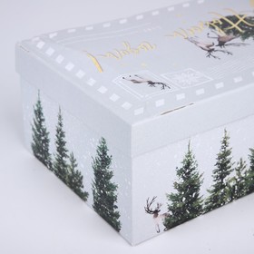 

УЦЕНКА Набор подарочных коробок 10 в 1 МИКС "Новогодний", 12 × 7 × 4 - 32.5 × 20 × 12.5 см