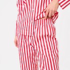 Пижама женская (рубашка, брюки) KAFTAN «Полоска», размер 40-42 - Фото 6