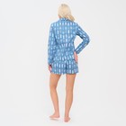 Пижама женская (рубашка и шорты) KAFTAN "Стрелы" р. 40-42 - фото 24624010