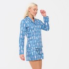 Пижама женская (рубашка и шорты) KAFTAN "Стрелы" р. 40-42 - фото 24624015