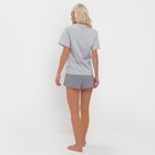 Пижама женская (футболка и шорты) KAFTAN "Cherie" р. 44-46 - фото 47152464