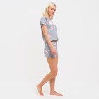 Пижама женская (футболка и шорты) KAFTAN "L`amour" р. 48-50 - Фото 2