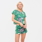 Пижама женская (футболка и шорты) KAFTAN "Tropic" р. 40-42 9418532 - фото 16568447