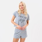 Пижама женская (футболка и шорты) KAFTAN "Fresh" р. 40-42 - фото 10153529