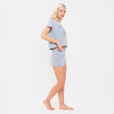 Пижама женская (футболка, шорты) KAFTAN Fresh, размер 40-42