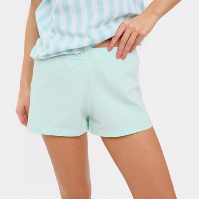 Пижама женская (футболка, шорты) KAFTAN Ice mint, размер 40-42