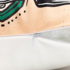 Подушка декоративная Этель "Настоящий мужик" 40х40 см, велюр, 100% п/э - фото 24339395