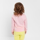 Джемпер для девочки, цвет розовый/котик, рост 116 см - Фото 4
