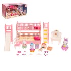 Уценка Набор игровой «Зайчики» с мебелью и аксессуарами - Фото 1