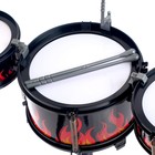 УЦЕНКА Барабанная установка «Пламя», со стульчиком - Фото 2