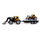 УЦЕНКА Трактор инерционный «Фермер», с прицепом и трактором 9443809