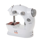 Швейная машина Irit IRP-01, 9 Вт, полуавтомат, от батареек/сети, бело-серая - Фото 2