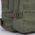 Рюкзак тактический, 30 л, на молнии, цвет зелёный - Фото 8