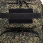 Рюкзак тактический, 40 л, отдел на молнии, 3 наружных кармана, цвет камуфляж/зелёный - фото 6769787