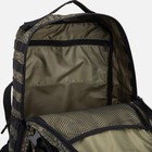 Рюкзак тактический, 40 л, отдел на молнии, 3 наружных кармана, цвет камуфляж/зелёный - Фото 9
