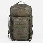 Рюкзак тактический, Taif, 45 л, отдел на молнии, 3 наружных кармана, цвет камуфляж/зелёный - фото 10153806