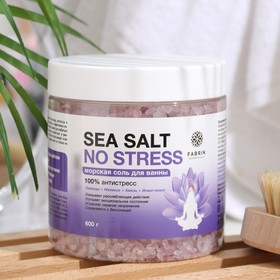 Соль для ванны морская "Sea Salt" No Stress, 600 г 9381429