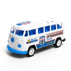 Автобус инерционный «Полиция», цвета МИКС 9258542